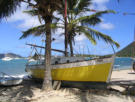 Michael Beans's old boat at Trellis Bay