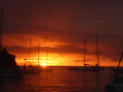 Fantastic sunset at Tyrrel Bay