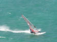 Windsurfer at Industry Bay, Bequia