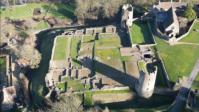 Farleigh Hungerford Castle from my drone