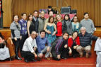 With many of Su Mei and May's family and friends