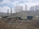 Remains of the gas chambers