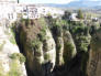The vast chasm that divides the old and new areas of Ronda